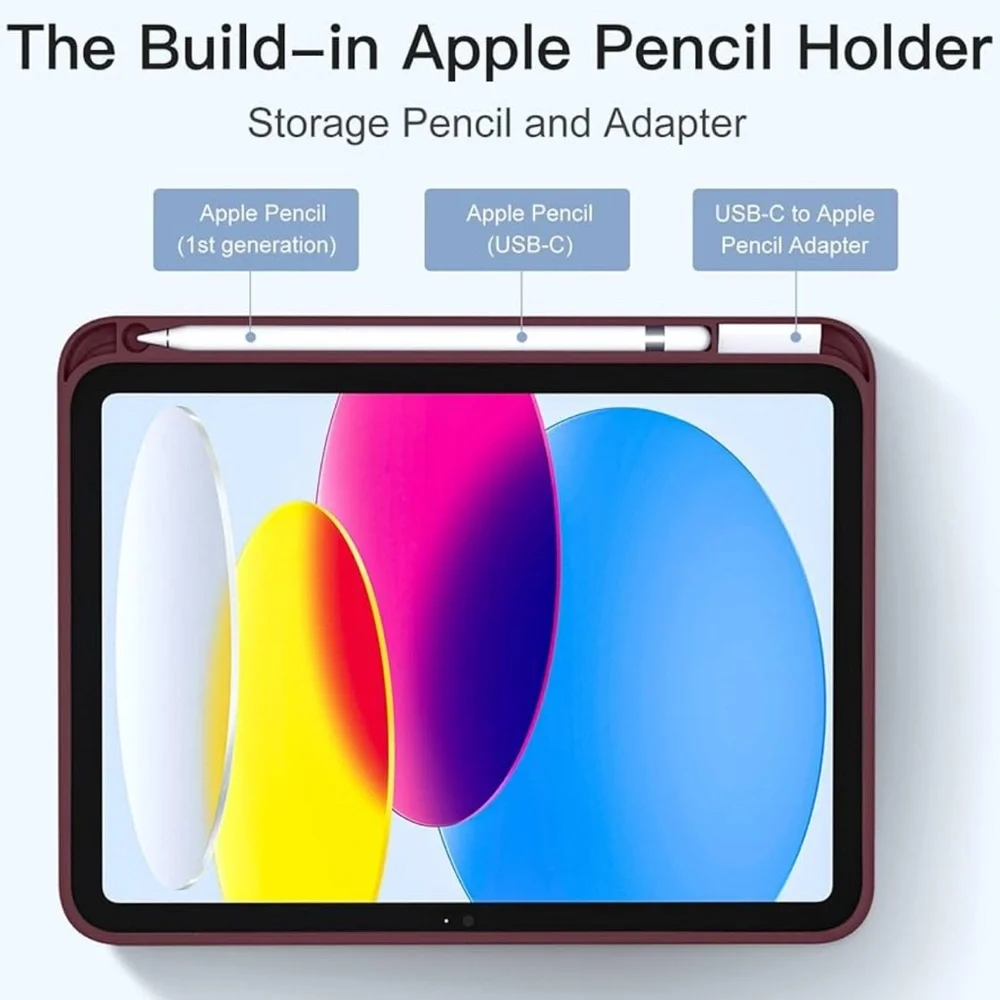 iPad Case 10.9” - Wine Red